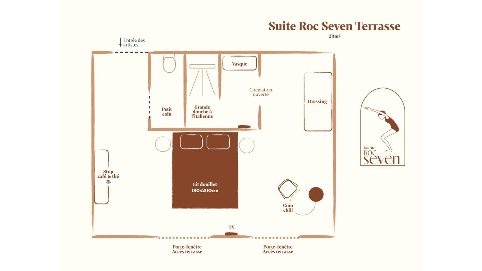Roc Seven Biarritz Hotel Kültér fotó